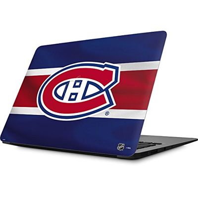 Skinit Decal Laptop Skin Compatible with MacBook Air 13.3 (2010-2017) - Officially Licensed NHL Montreal Canadiens Jersey Design