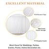 ShinyBeauty 4FTx7FT White Sequin Backdrop,Elegant Wedding & Party Decor,Sparkly Photo Background, Seamless Sequin Curtain | Perfect for Events view 4