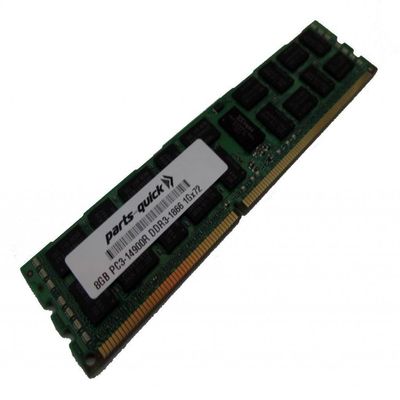 parts-quick 8GB Memory for ASUS Z9 Server Board Z9PH-D16/QDR DDR3 PC3-14900 1866 MHz ECC Registered DIMM RAM