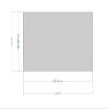 PcProfessional 2 Way Privacy Filter for AOC 21.5" Computer Monitor Aspect Ratio 16:9 [Non Touch] Anti Scratch Filter Radiation view 2