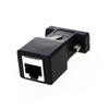 COOSO RJ45 to RS232, DB9 9-Pin Serial Port to RJ45 Female Cat5e/6 Ethernet LAN Adapter,DB9 Male 2packs view 4
