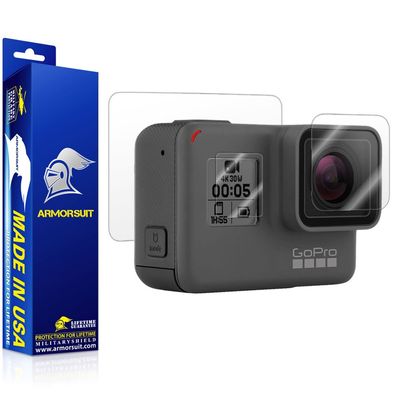 ArmorSuit MilitaryShield Screen Protector Compatible with GoPro Hero5 Lens (Front + Back) Full Coverage HD Clear Anti-Bubble Film