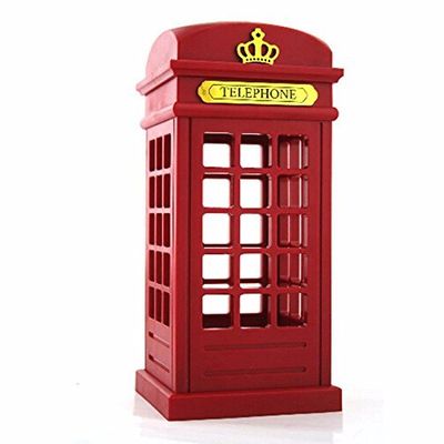 ZJchao Retro Telephone Booth Night Light Sensor USB LED