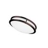 Dainolite LED Ceiling Flush 18W 310mm (12"),Bronze view 1