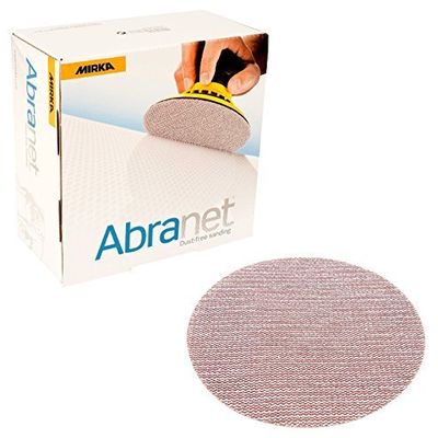 Mirka 9A-232-180 5-Inch 180 Grit Mesh Abrasive Dust Free Sanding Discs, Box of 50 Discs by Mirka