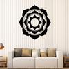 DesignToRefine Vinyl Wall Decal Lotus Mandala Bedroom Decor Buddhism Room Stickers (114ig) Dark Blue view 1