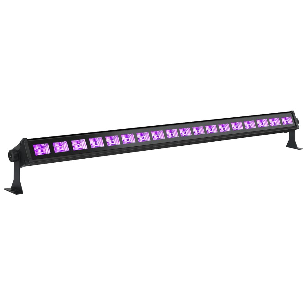 OPPSK 54W 18LEDs UV Blacklight Bar with Aluminum Housing for Glow Party