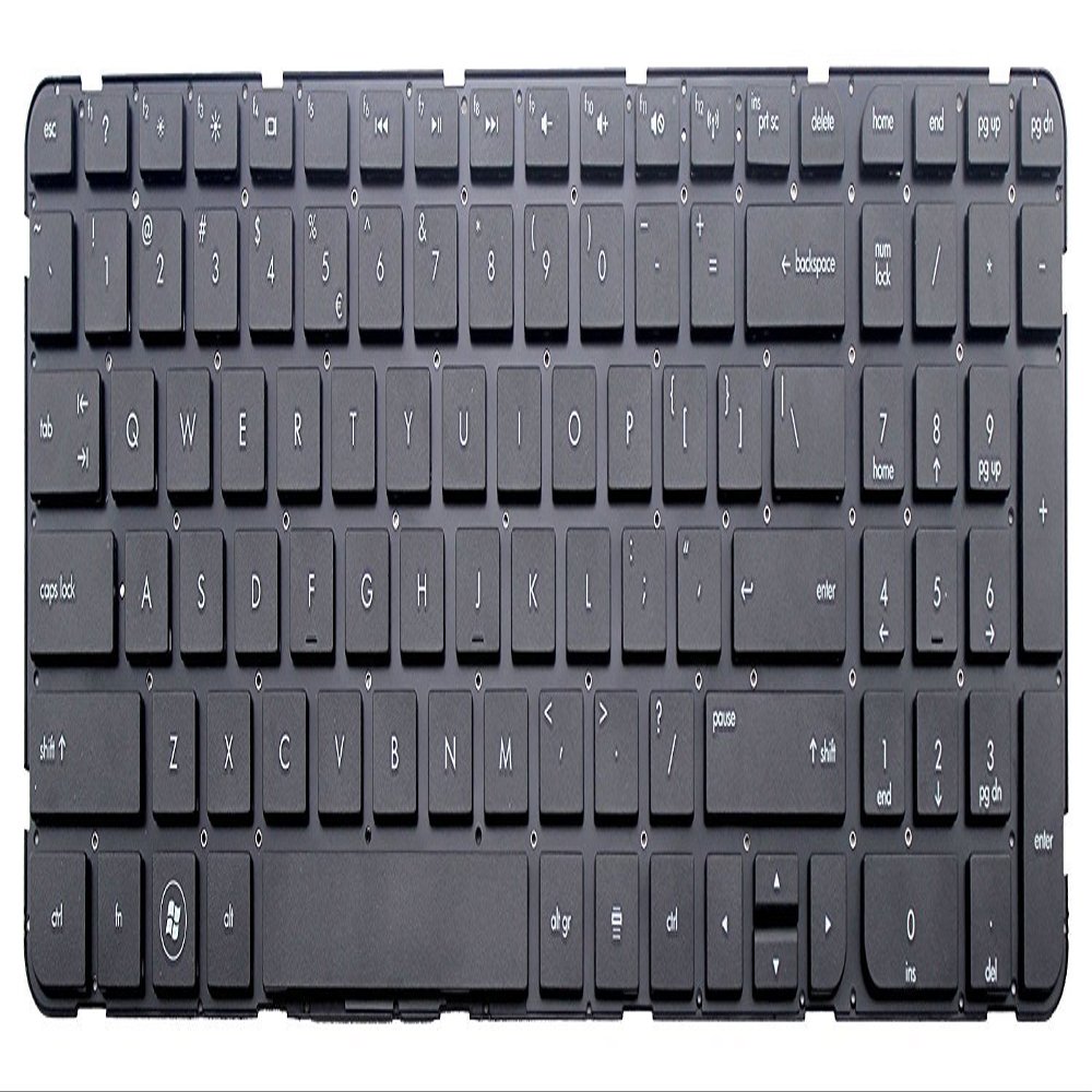 Original New US Laptop replacement Keyboard for HP 697452-B31 699497-B31 Without Frame&without backlit