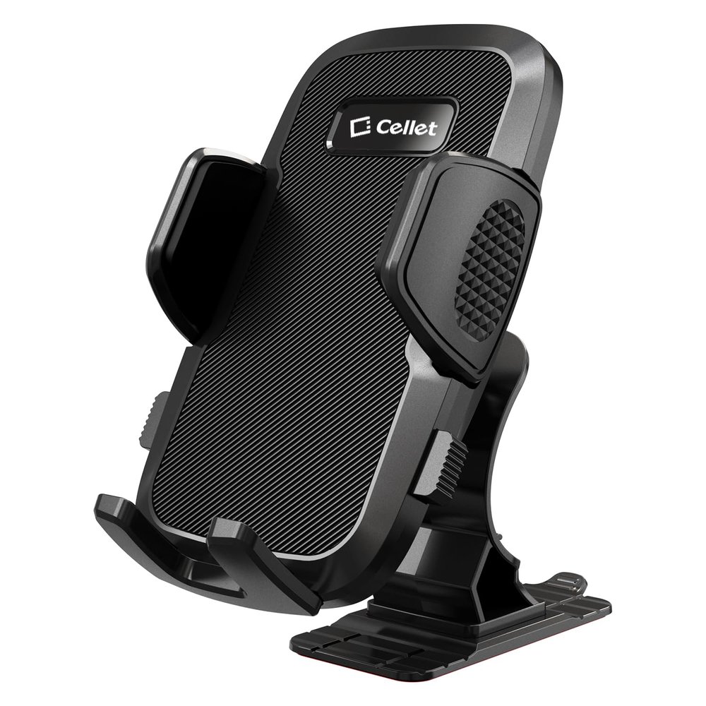 Cellet Dashboard Car Mount, Strong Adhesive Mount Smartphone Holder, Cell Phone Holder Compatible with iPhone 17 Pro Max, Samsung Galaxy, Google Pixel, Moto, Google Map Driving
