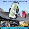 Cellet Dashboard Car Mount, Strong Adhesive Mount Smartphone Holder, Cell Phone Holder Compatible with iPhone 17 Pro Max, Samsung Galaxy, Google Pixel, Moto, Google Map Driving view 3