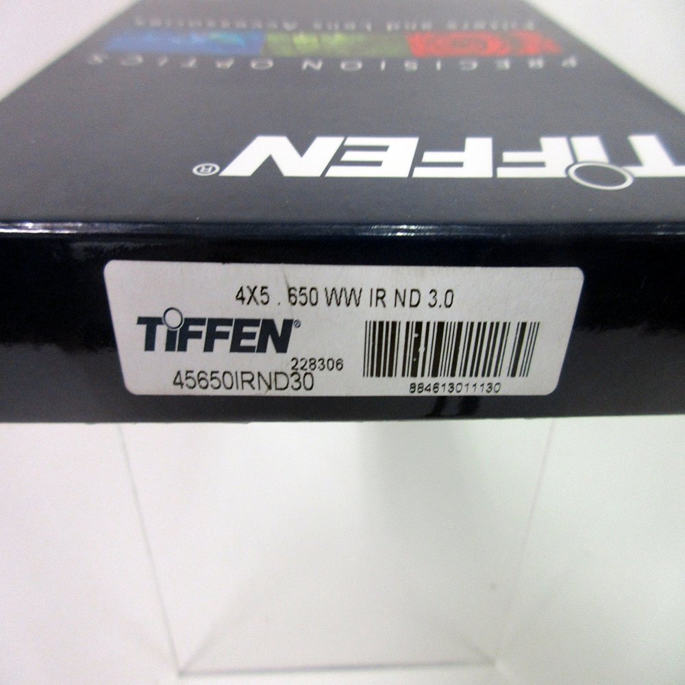 4x5.65 Tiffen 4x5.650 IRND3.0 Filter Full Spectrum Water White Filters
