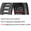 ECSEM Replacement Soft Silicone Bands and Straps Compatible with Garmin vivosmart HR (not for vivosmart hr +), Black/Blue view 3