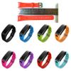 ECSEM Replacement Soft Silicone Bands and Straps Compatible with Garmin vivosmart HR (not for vivosmart hr +), Black/Blue view 4