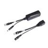 COOSO POE Kit, PoE Splitter Kit and Passive PoE Injector Compatible with Most Switches and HD Cameras.24V to 12V,1Pair view 1
