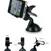 Ruela 360 Degree Car Windshield Mount Cell Phone Mounts & Holders Bracket Stand for iPhone 6 6S 5 4S for Samsung Smartphone (Black) view 1