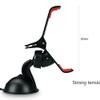 Ruela 360 Degree Car Windshield Mount Cell Phone Mounts & Holders Bracket Stand for iPhone 6 6S 5 4S for Samsung Smartphone (Black) view 2