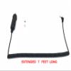 CAR Power Coiled Cord Compatible Replacement for Whistler CR68, CR73 Radar Detector view 2