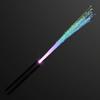 FlashingBlinkyLights Multicolor Light Up Fiber Optic Wands (Set of 12) LED Sparklers for Weddings and Parties view 1