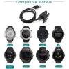 Charger for Suunto Ambit, Power Cable for Suunto Ambit/Ambit2/S/Ambit 3 Run Sports Watch and GPS Track Pod Watch Replacement USB Charge Charging Cable Wire Cord Dock Clip Data Sync for SUUNTO view 4
