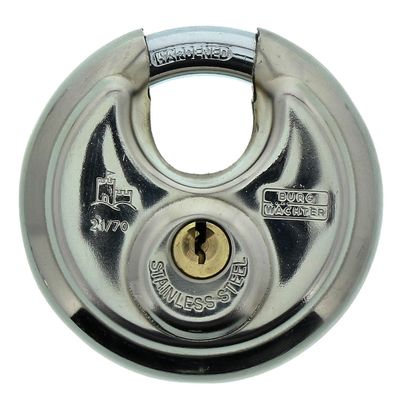 Burg Wchter Circle 21 70 SB Disc Padlock 70mm 2170sb