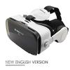 3D VR Virtual Reality Headset 3D Glasses VR BOX with Headphone for 4.0~6.0 Inches IOS Android Smartphones iPhone 6/6 plus, Samsung Galaxy S6 Edge+, Adjustable Focal Distance with earphone eardub view 1