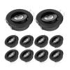 JOYINLED Pack of 10 Mini 3W Mini LED Spot Light Black Recessed Led Ceiling Light for Home Cabinet Closet view 4