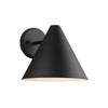 Sea Gull Lighting 8538501-12 Crittenden One Outdoor Wall Lantern Outside Lighting, Black Finish view 1