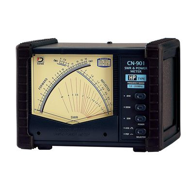 Daiwa CN-901HP Professional Series Cross Needle SWR and Power Meter for Amateur Device HF and VHF Bench Testing Antenna Tuning and Transmitter Output Measurement