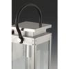 Progress Lighting Union Square Collection 2-Light Clear Flat Glass Farmhouse Outdoor Close-to-Ceiling Light Stainless Steel view 4
