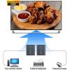 AGPTEK USB HDMI KVM Extender Over Single Cat 5/5E/6/7 Ethernet Cable- Signal Extension Up to 120m/365Ft- USB Keyboard Mouse Support- Adapter for Residential/Commercial Use view 3