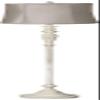 Taupe Gray Shade Vintage Chic Antique White 60" Tall Floor Lamp view 1