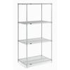 Nexel Wire Shelving, Poly-Z-Brite, 60" W x 14" D x 54" H view 1