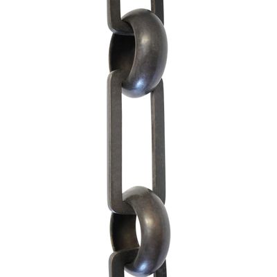 RCH Hardware CH-19-OBB Brass Chandelier Chain, Oil Bronzed Black (1 Foot)