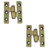 Brass Take Apart Knuckle Hinge (2032KB-L - 1" x 2", Left) view 1
