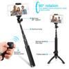 Fotopro Bluetooth Selfie Stick Tripod 3 in 1 Aluminum Wireless Remote Selfie Stick Tripod Stand for iPhone view 2