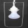 Quasimoon PaperLanternStore.com Beige Kawaii Paper Lantern (10 Pack) view 2