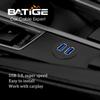 BATIGE 2 Ports Dual USB 3.0 Male to USB 3.0 Female AUX Flush Mount Car Mount Extension Cable for Car Truck Boat Motorcycle Dashboard Panel -3ft view 2