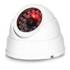 Sonew Dome Surveillance Dummy Camera Simulated Camera Indoor/Outdoor Security Camera with 30pcs IR LEDs Flashing Security view 1
