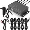 ICESPRING Infrared Repeater System IR Repeater Kit Control Up to 10 Devices Hidden IR System Infrared Remote Control Extender Kit view 1