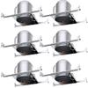 Sunco 6 Pack 6 Inch Recessed Lighting Housing, New Construction Can view 1