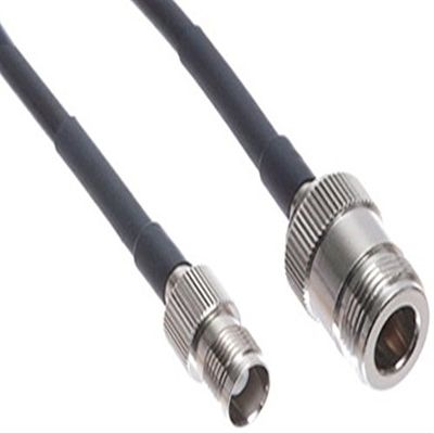 N Female to TNC Female Times Microwave LMR240 Ultraflex Cable 6ft