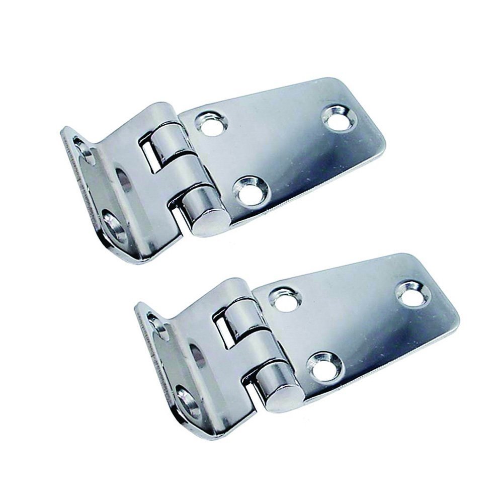 White Water 7725ES Marine 304 Stainless Offset Hinges, 1/2" Center Height