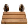 ALFI brand ABS16R-BN Shower Seat, 15.75"L x 13.4"W x 4.25"H, Natural Wood view 2
