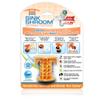 SinkShroom SSORA988 The Revolutionary Sink Drain Protector Hair Catcher/Strainer/Snare, Orange view 1