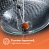 SinkShroom SSORA988 The Revolutionary Sink Drain Protector Hair Catcher/Strainer/Snare, Orange view 2
