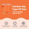 SinkShroom SSORA988 The Revolutionary Sink Drain Protector Hair Catcher/Strainer/Snare, Orange view 3