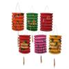 DMtse 12CM Diameter Pack of 12 Mix Colour Chinese New Year Paper Lanterns (Assorted) view 2