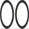 10" Subwoofer Speaker Spacers Depth Extender Extending Rings - 3/4" thick - ID: 9 1/8" OD: 10 7/8" - 1 Pair - SSK10XK - Stackable - Perfect For Framing Fiberglass Enclosures view 1