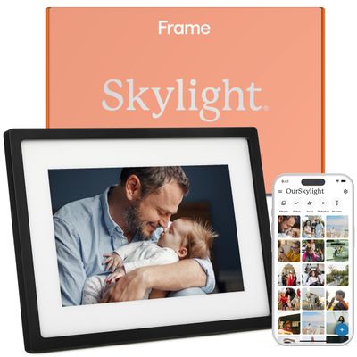 Skylight Frame WiFi Digital Picture Frame Customer Support, Touch Screen Digital Photo Frame with Easy Setup, Photo Gifts for Parents and Grandparents - 10 Inch Black