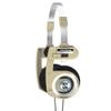 Koss Porta Pro Limited Edition On-Ear Headphones, in-Line Microphone, Volume Control and Touch Remote Control, Retro Style, Includes Hard Carry Case, Wired with 3.5mm Plug, Rhythm Beige view 1